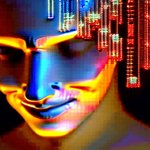 AI generated: Complex 3d render ultra detailed of a beautiful porcelain profile woman android face, cyborg, roboti...