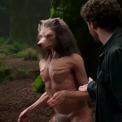 AI generated video: wolf