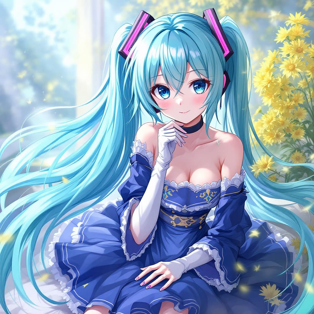AI generated: hatsune miku