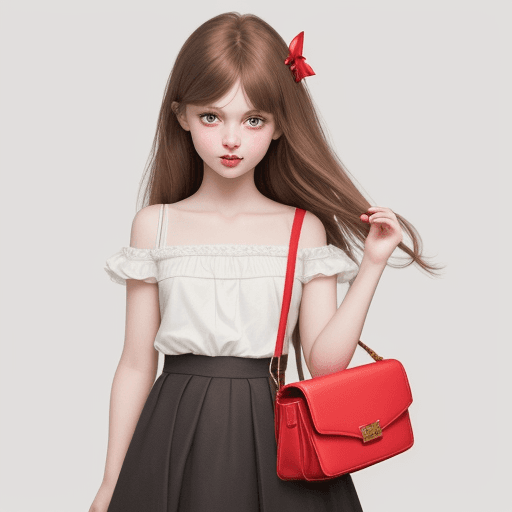 AI generated: (super detailed), ridiculous resolution, simple background, (an extremely delicate beautiful girl), ...