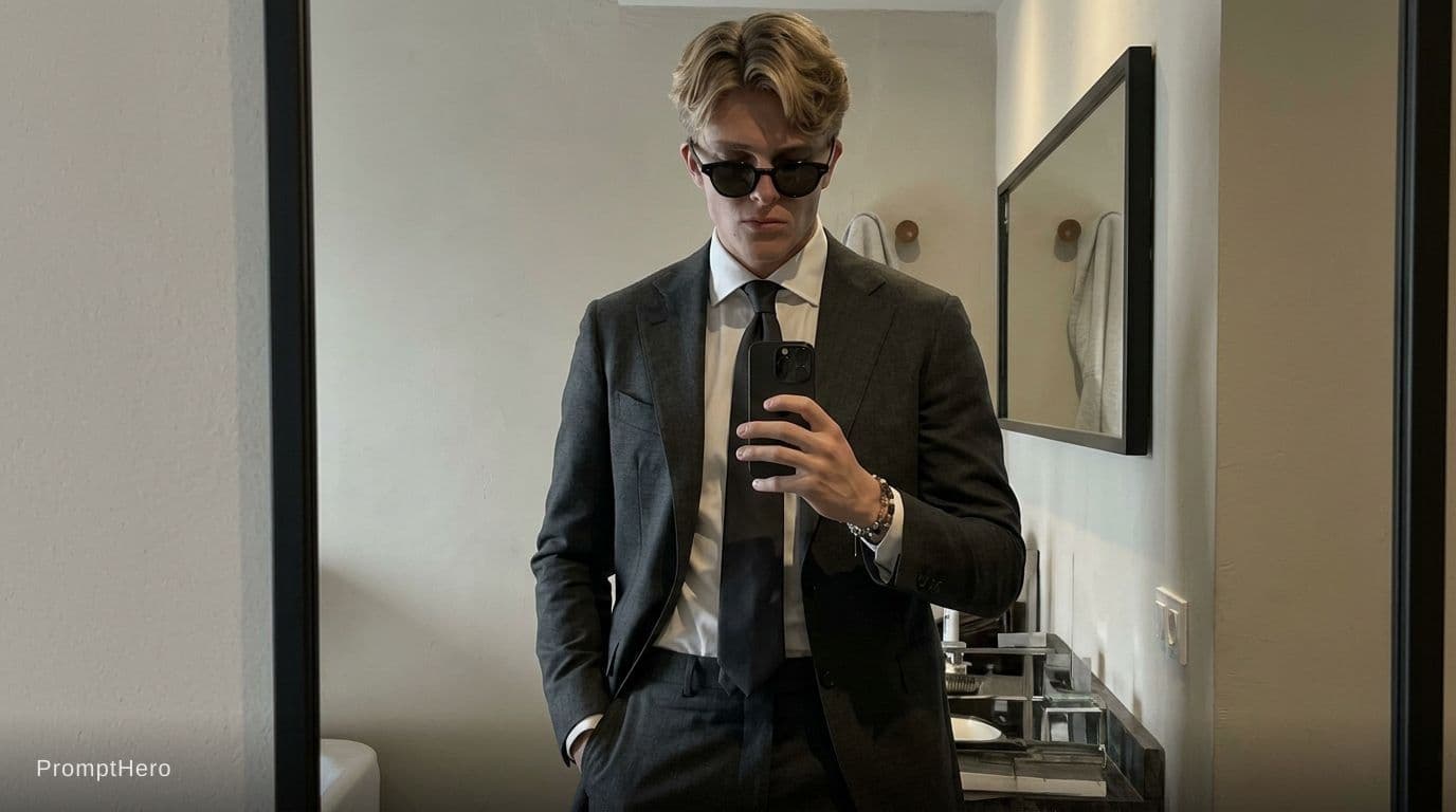 AI generated: make him wear a suit