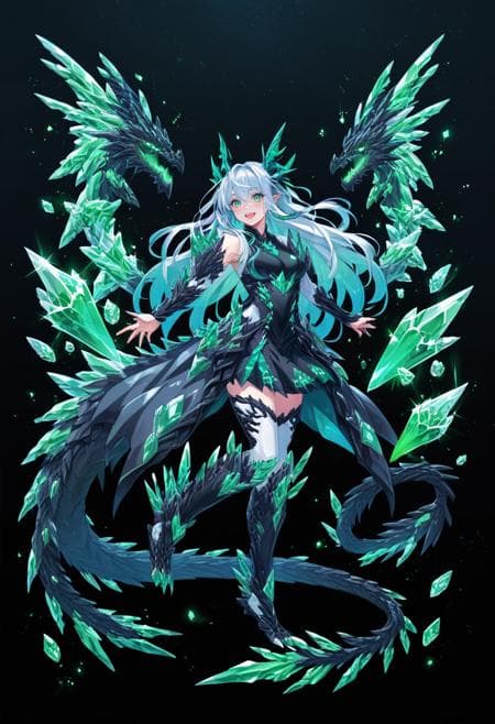 Futtora's Crystal Dragon Girl Lora - Image 2