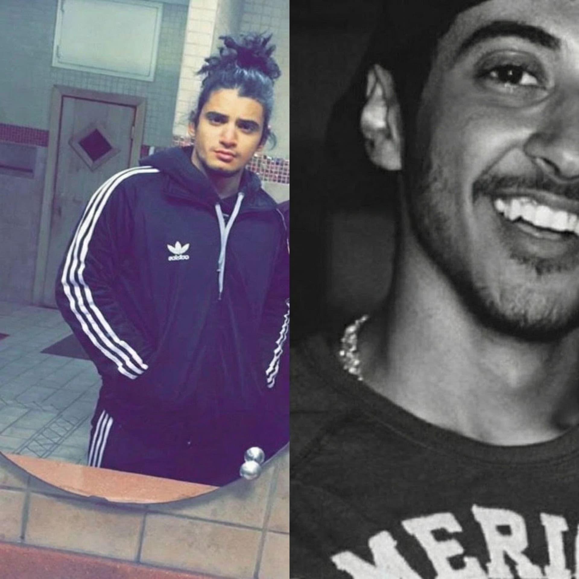 AI generated: Added my friend with me in one picture side by side and don’t change any features or anything else