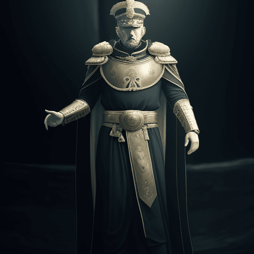 AI generated: an [emperor | Roman], full body, cinematic, intense, cinematic composition, cinematic lighting, colo...