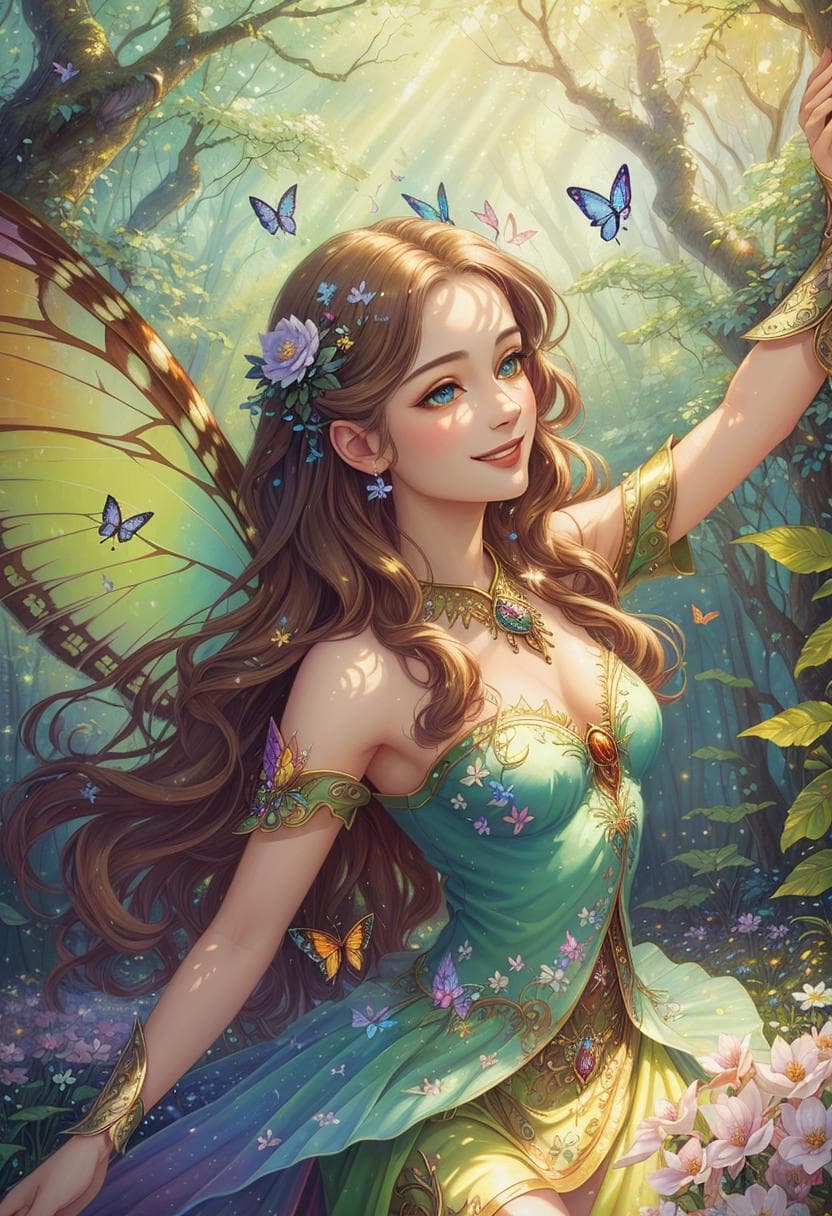 AI generated: ((best quality)), ((masterpiece)), ((ultra realistic)), ((fantasy style)),  beautiful intricately de...