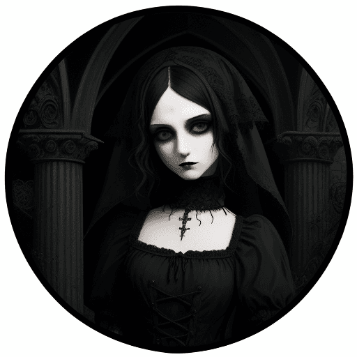 AI generated: A gothic art style image