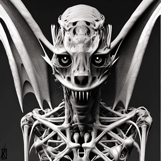 AI generated: The humanoid monsters are 8 feet tall.  Their skin is thick and rugged, they have no hair or feather...