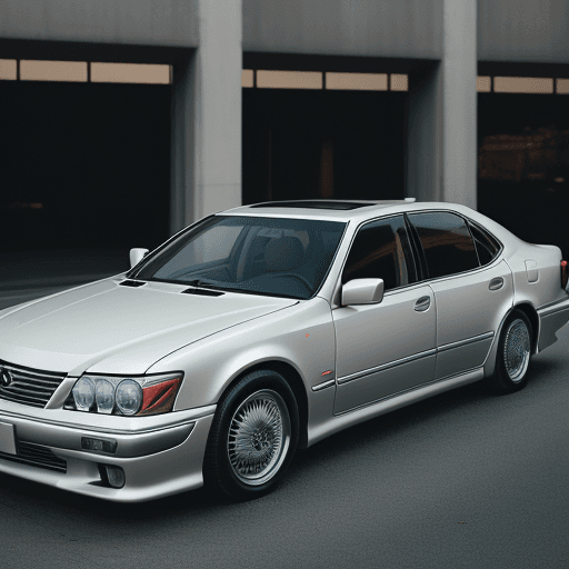 AI generated: a lexus ls400, unsplash --v 5. 2