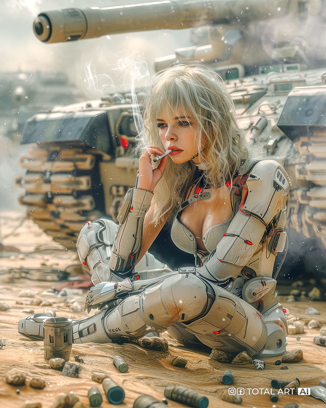 AI generated: The style of art is in the style of WLOP, cinematic, hyper realistic, photorealistic, full body shot...