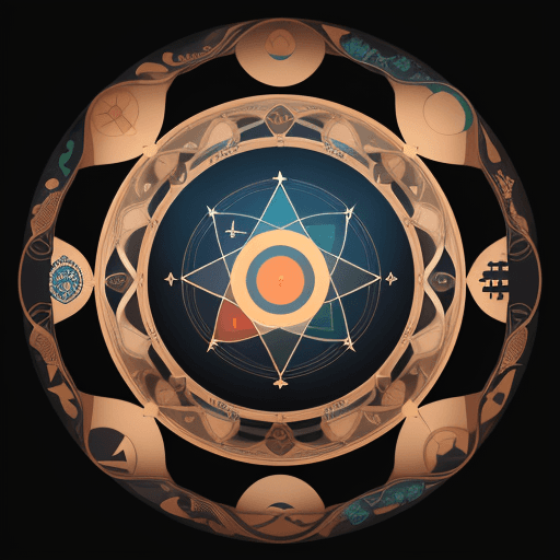 AI generated: "Imagine a circular emblem that encapsulates our bold vision – the fusion of culture and tourism int...