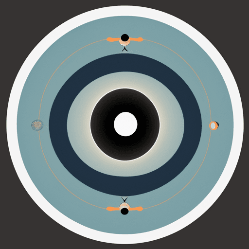 AI generated: Surrealism Simplicity, ONE CIRCLE, yoga style art --ar 68:128 --stylize 750 --v 5.2