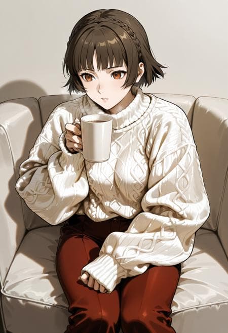 Knitted Sweater - Image 1