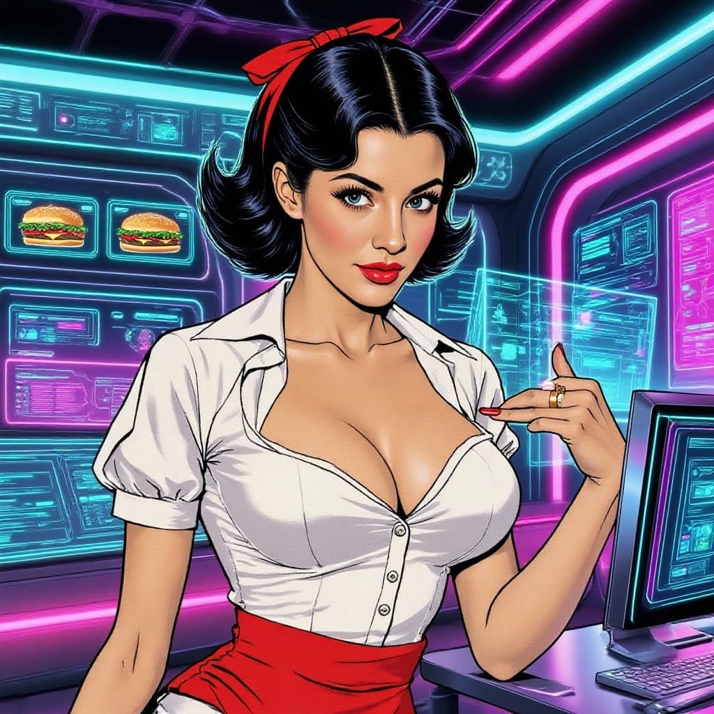 AI generated: She came from Planet Claire
I knew she came from there
She drove a Plymouth Satellite
A-faster th...