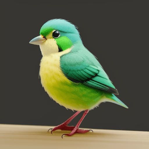 AI generated: a little  bird made of a fresh apple that has been cut open, photo-realistic techniques --ar 3:2 --s...