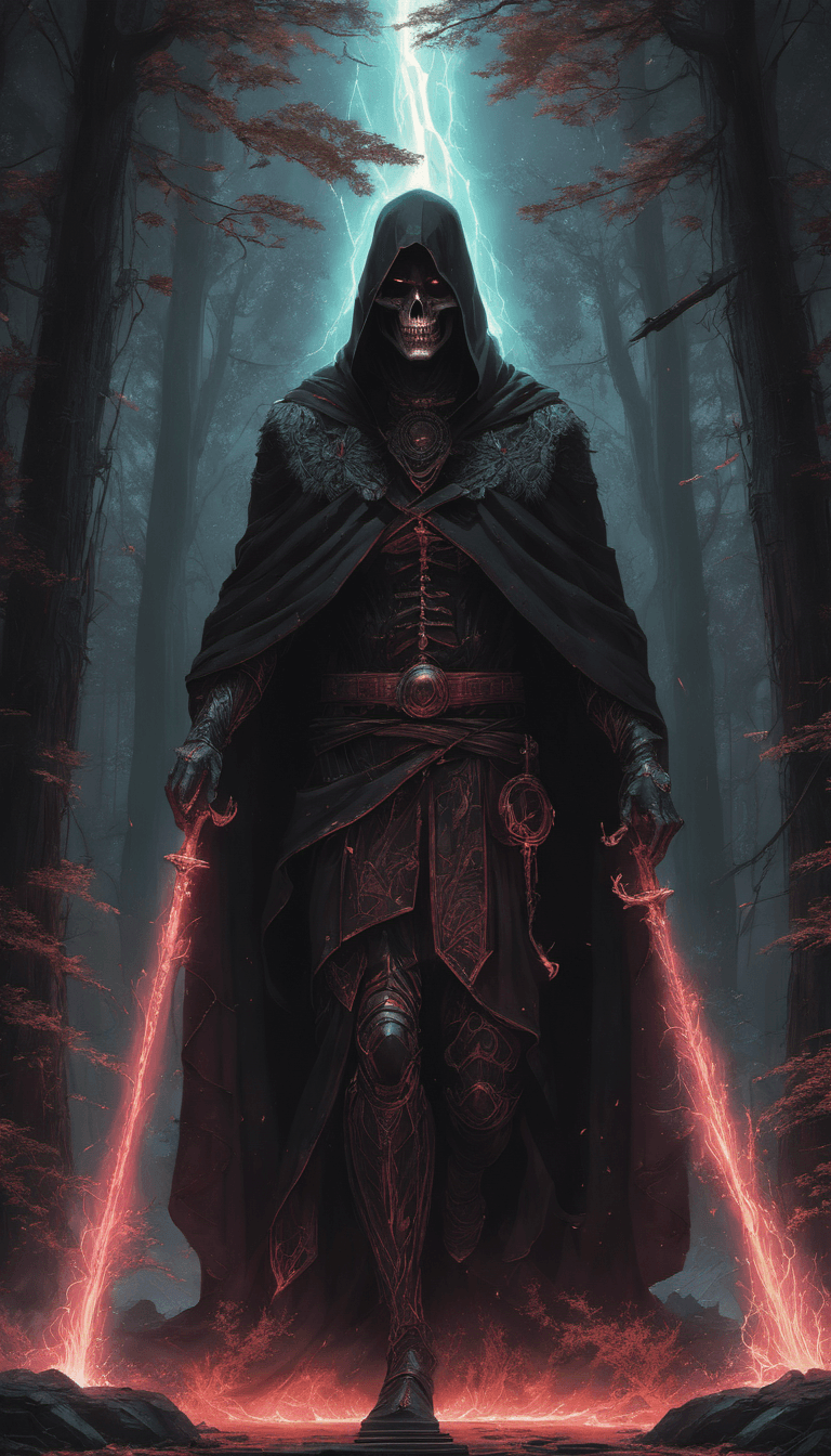AI generated: (dark magic), (grim),
fantasy dynamic pose, contrapposto, action packed, by Alena Aenami, fantasy, ...