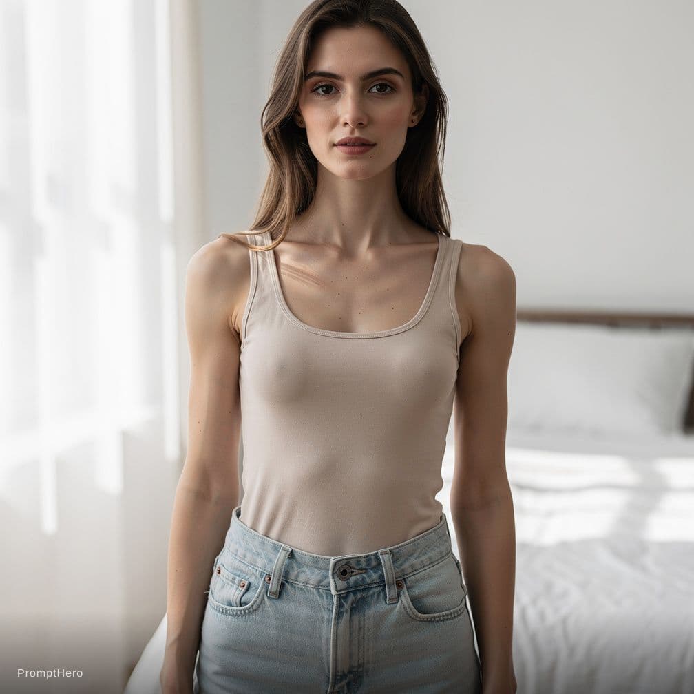 AI generated: Naked nipples skinny small 