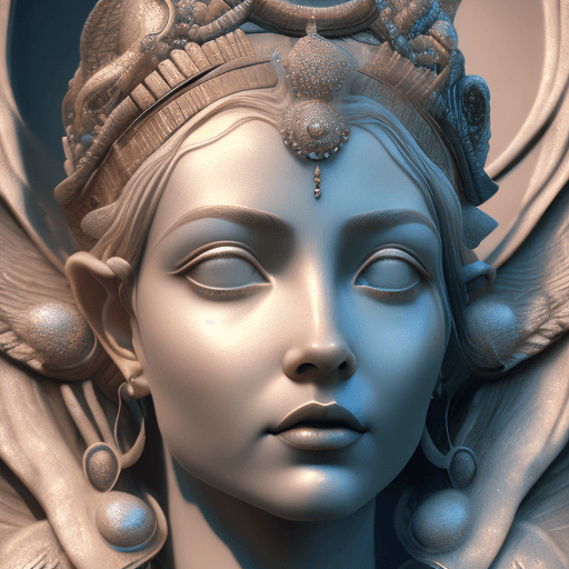 AI generated: Goddess. cinematic, hyper realism, high detail, octane render,