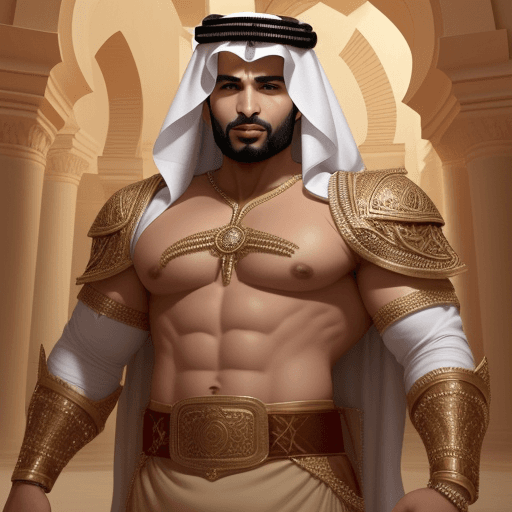 AI generated: a big araber

