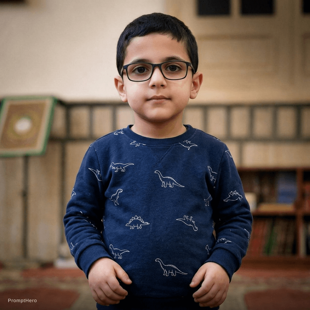 AI generated: as a 5 year old child