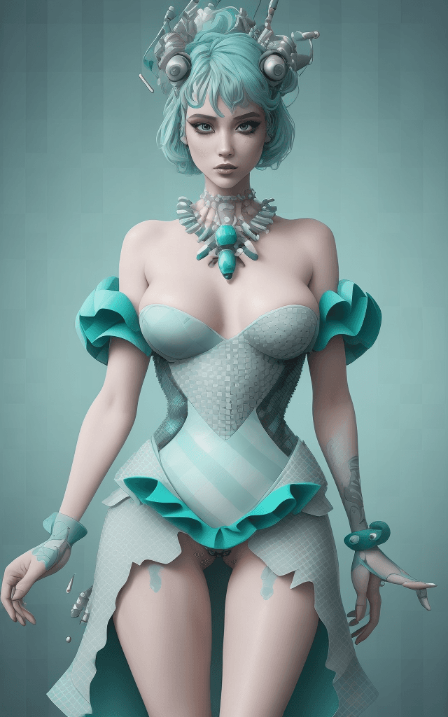 AI generated: teal and white checkered background,(best quality, 4k, 8k, highres, masterpiece:1.2),ultra-detailed,...