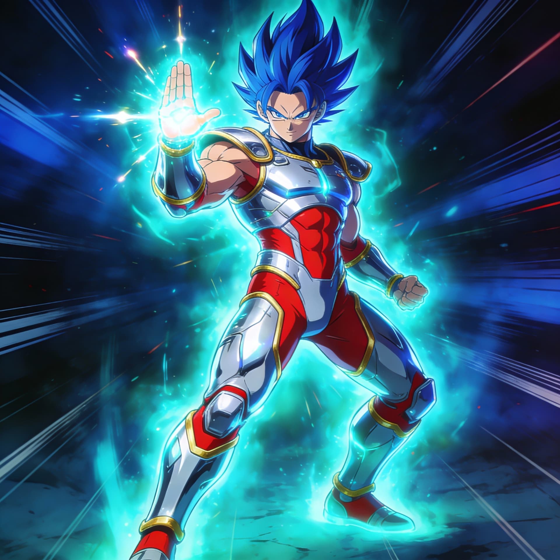 AI generated: new dragonball charakter