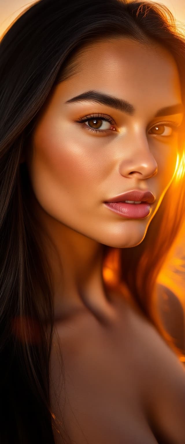 AI generated: "Professional full body portrait photograph, epic scale, soft pastel colours, warm golden sunlight, ...