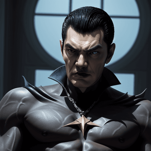 AI generated: Evil inspired of Namor 