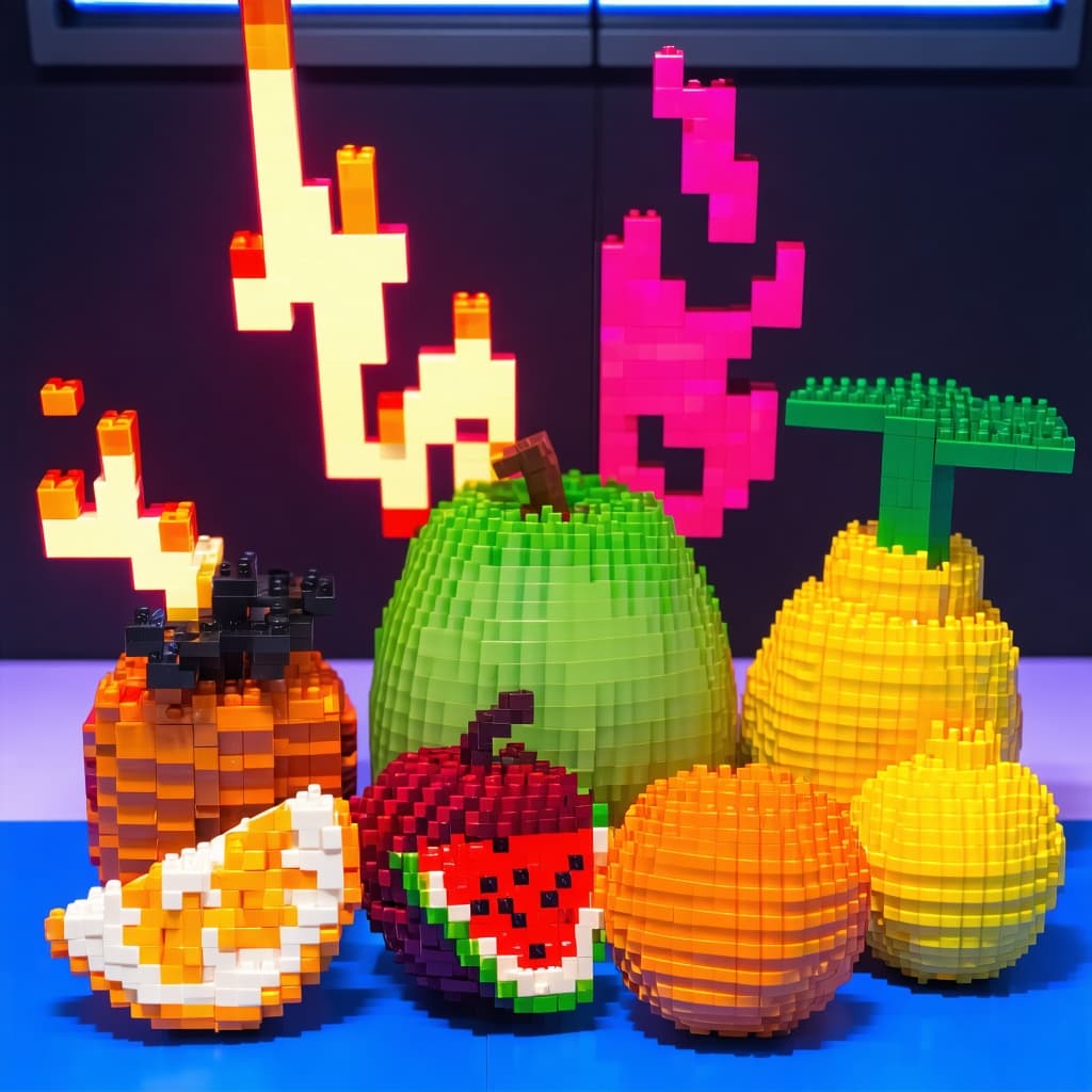 AI generated: ROBLOX BLOX FRUITS WITH FLAME FRUIT KITSUNE VENOM