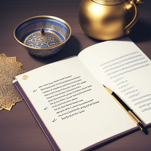AI generated: Today marks the start of Ramadan! Write a letter to yourself outlining a personal goal you hope to a...