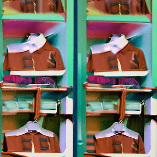 AI generated: A woman 20 year old blonde stood in classroom dressed in school uniform