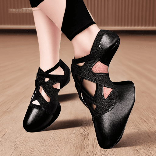 AI generated: Dance shoes in future