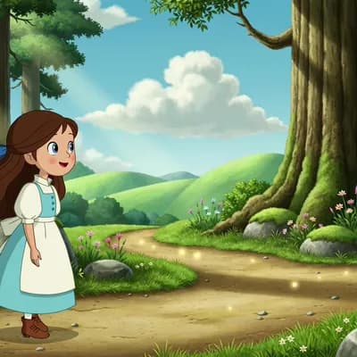 AI generated video: Storybook illustration