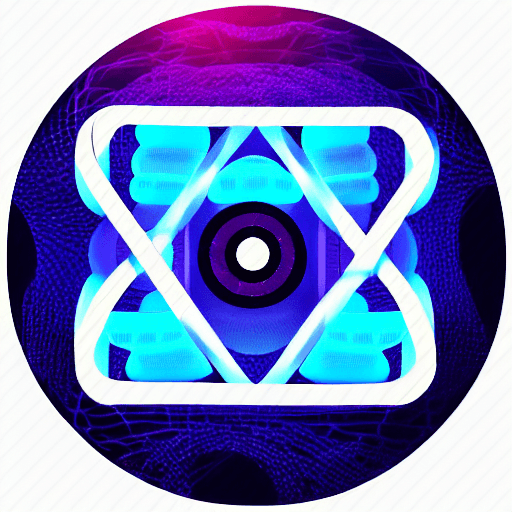 AI generated: ChatGPT, Binaural beats, machine, app icon, audio waves, meditation