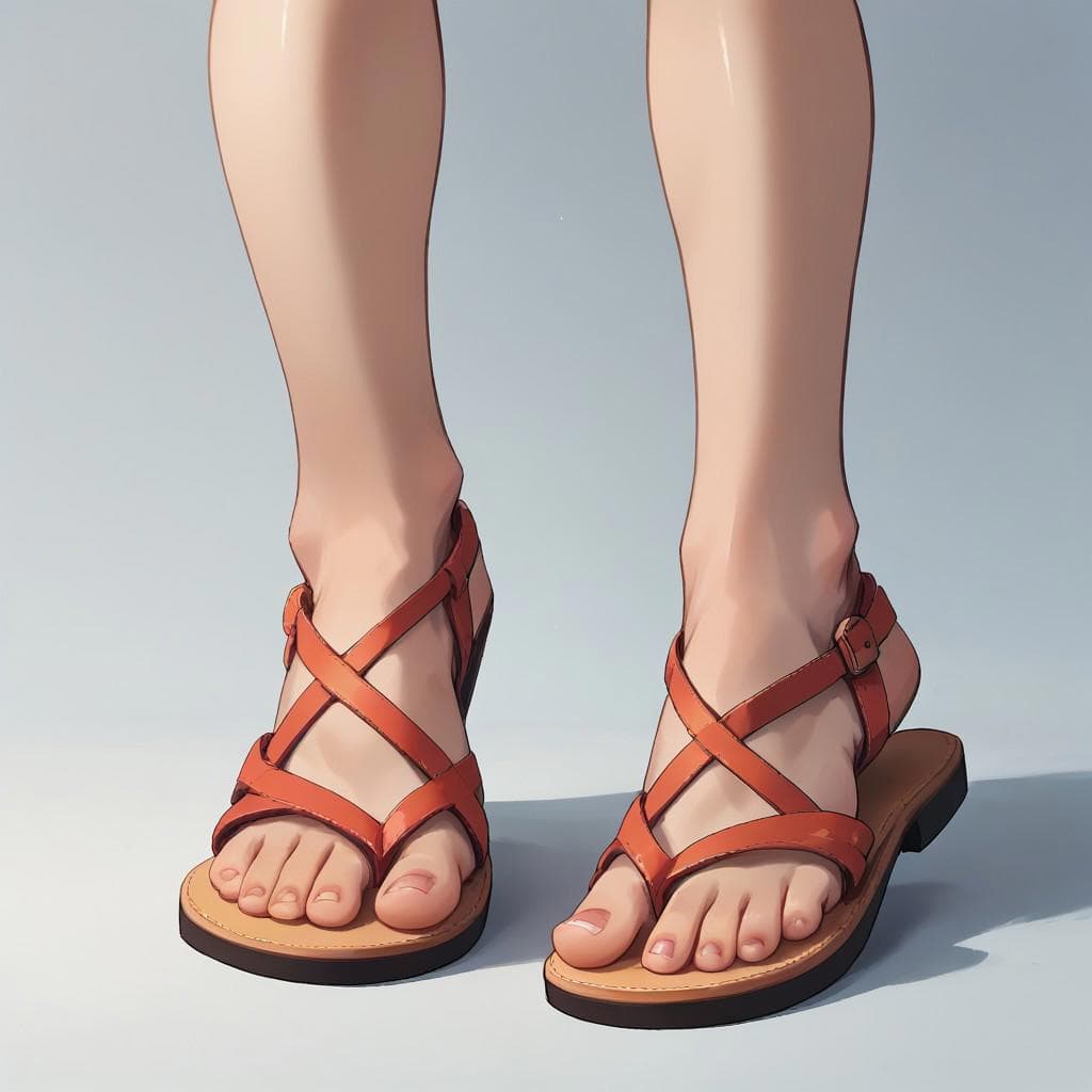 Cross-Strap Sandals (IL/PD/XL) - Image 5