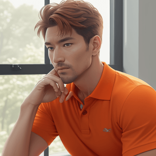 AI generated: focused man model, high resolution photograph, used camera Sony α9 II with Sony FE 100-400mm f/4. 5-...
