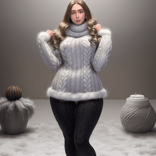 AI generated: photorealistic,total shoot ,full body of beautiful caucasian woman wearing combination of clothing:(...