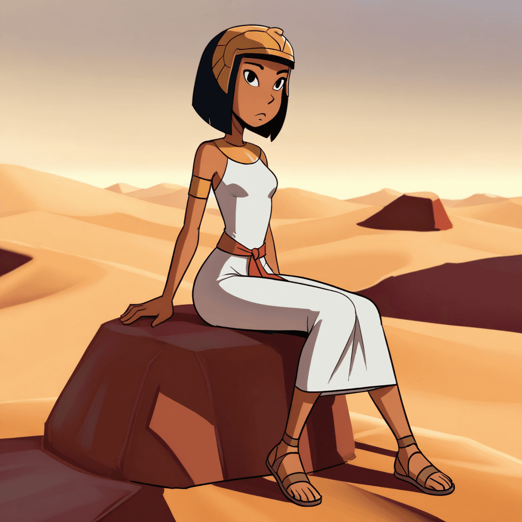 Theti-Cheri [ Papyrus: The Animated Series ] by Leaf