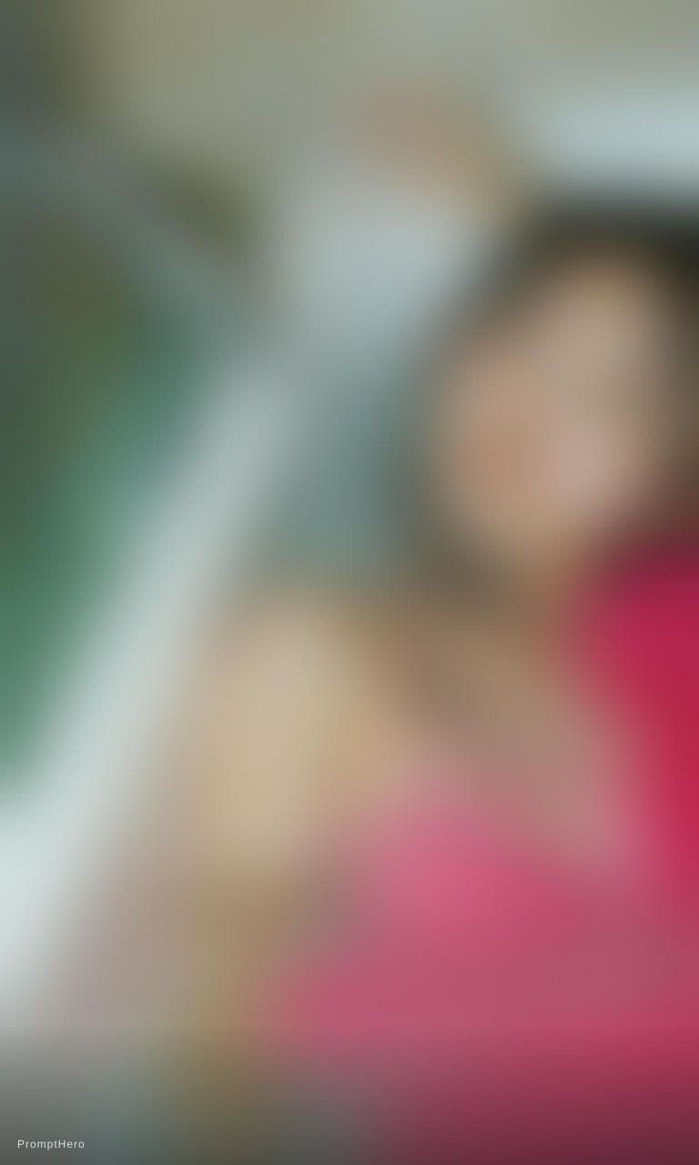 AI generated: A highly detailed, photorealistic, cinematic high-angle shot of a beautiful young East Asian woman r...