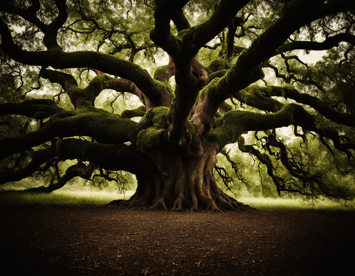 AI generated: The tree was an oak tree, with a thick trunk and a wide canopy of branches. The tree was old and wis...