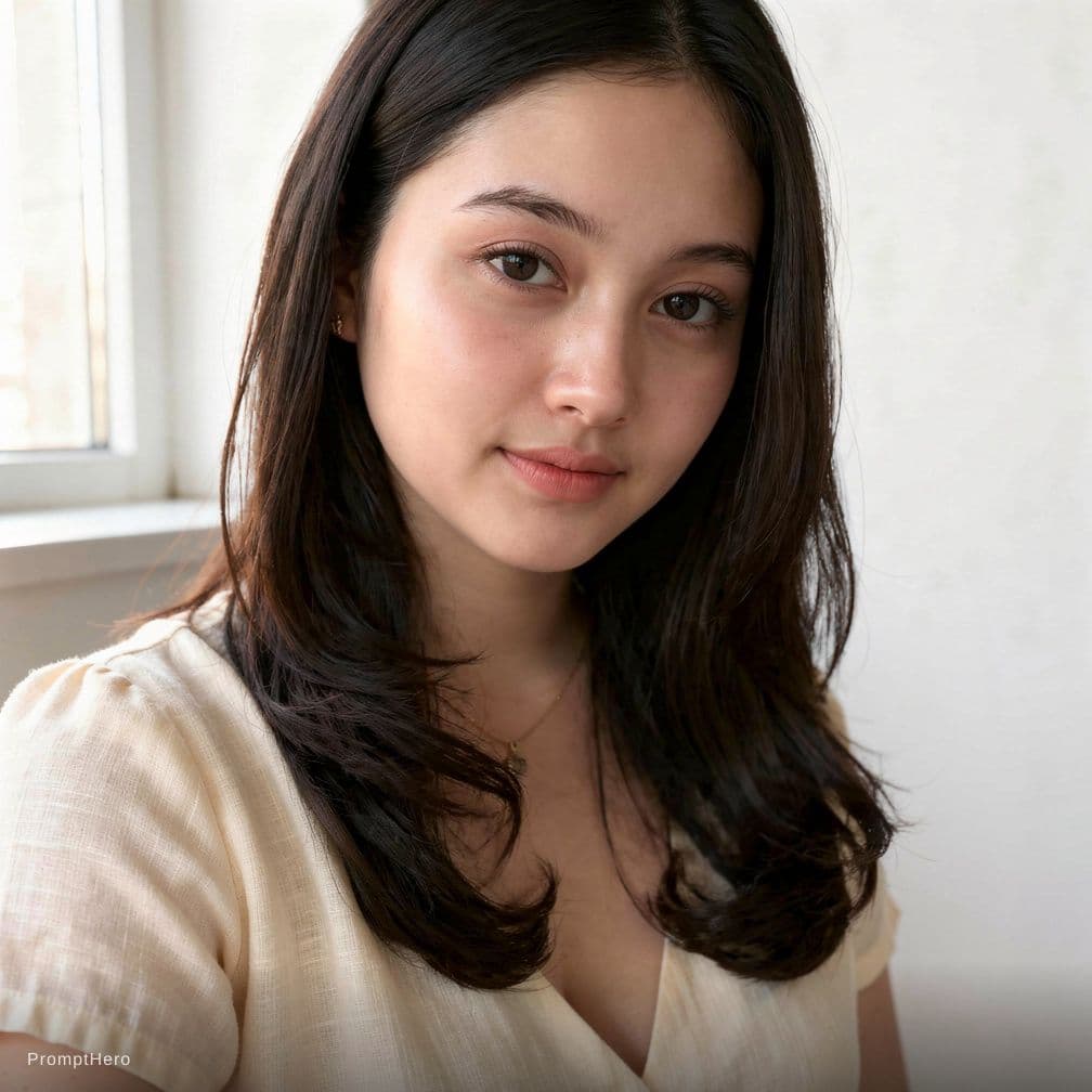 AI generated: Create a highly detailed, photorealistic image of a woman with the exact same facial structure as th...