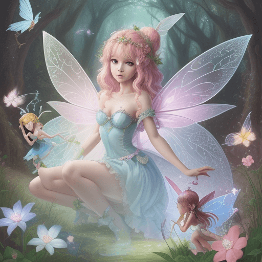 AI generated: 12 beautiful fairies
