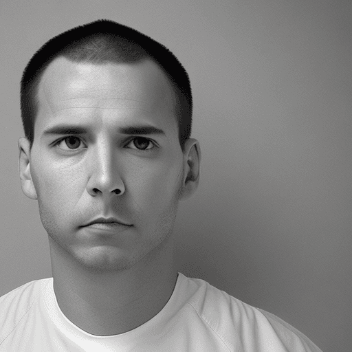 AI generated: generate another image of another inmate. Make sure it is a headshot