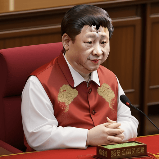AI generated: xi  jinping