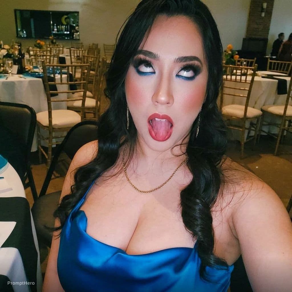AI generated: ahegao
