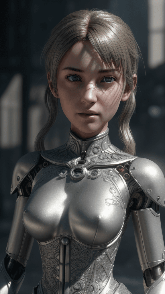 AI generated: (best quality, master:1.2), (realistic, photo-realistic:1.37), ultra detailed,"1mechanical girl,((ul...