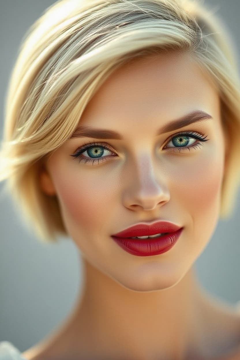 AI generated: "Image is a high-resolution, close-up portrait of a person with a fair complexion and short, tousled...