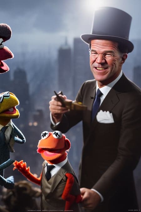 Mark Rutte VVD "Muppet Minister" 