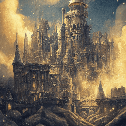 AI generated: old alchemist scientist, splash art, magician alchemist, test tubes, flasks, gold, magic, ancient ca...