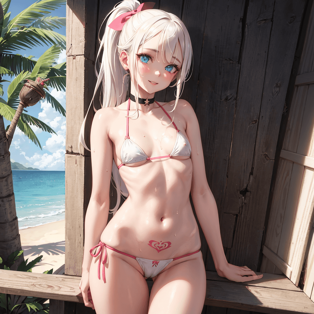 AI generated: masterpiece, best quality, ultra-detailed, realistic, CG, solo, 1girl, nsfw, small_breasts, collarbo...