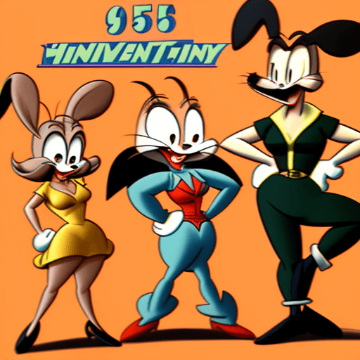 AI generated: vintage 1950s, grainy looney tunes